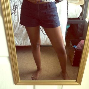 Navy blue shorts